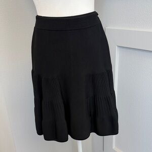 Intermix Black Seamed Fit Skirt